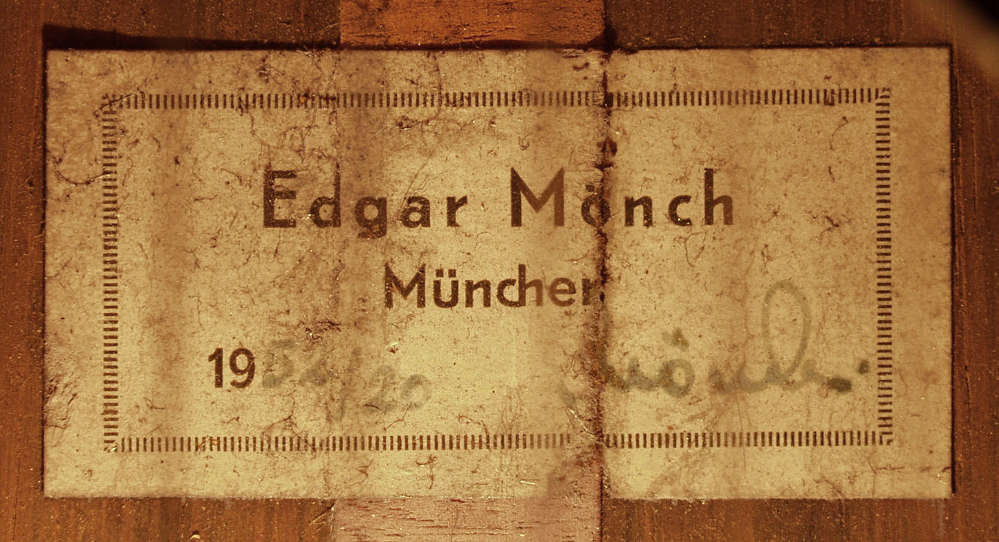 Edgar Monch Classical Guitar (1952)