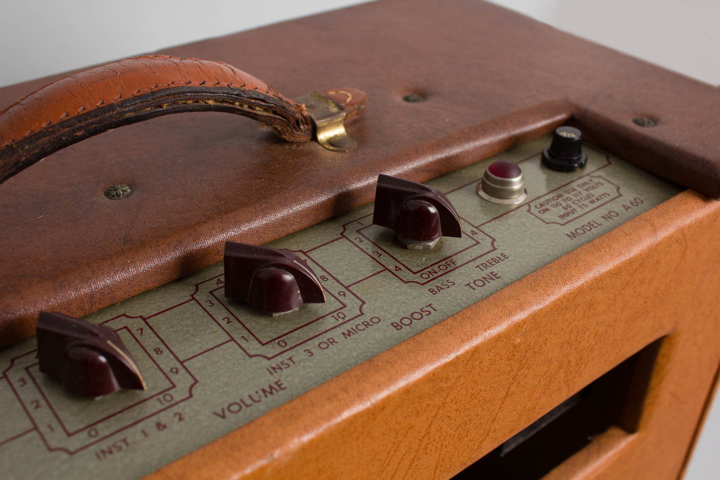 Vega Director Model A-60 Tube Amplifier (1958)