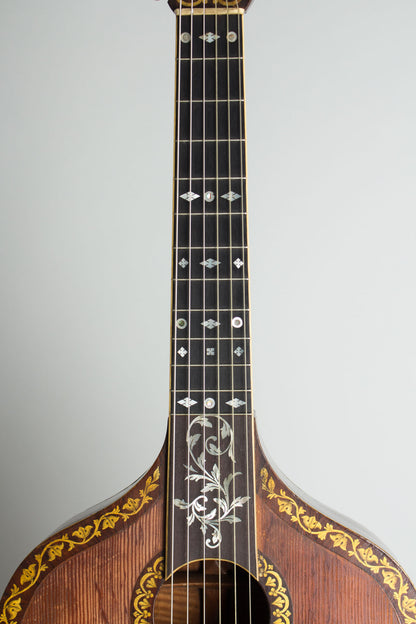 Emilius Nicolai Scherr Patent Harp Guitar Guitar (1825)