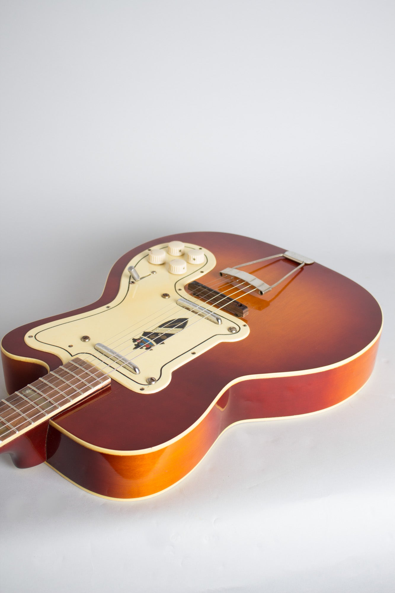 Kay Silvertone Thin Twin Model 1369L Semi-Hollow Body Electric Guitar (1957)