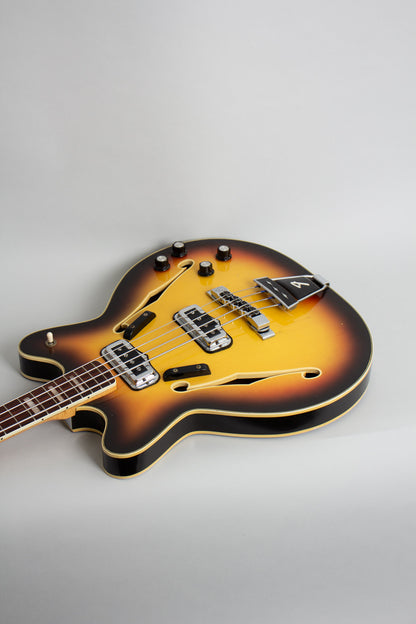 Fender Coronado Bass II Hollow Body Electric Bass Guitar (1967)