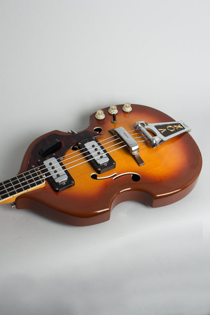 Vox V-283 Spyder IV Hollow Body Electric Bass Guitar (1968)