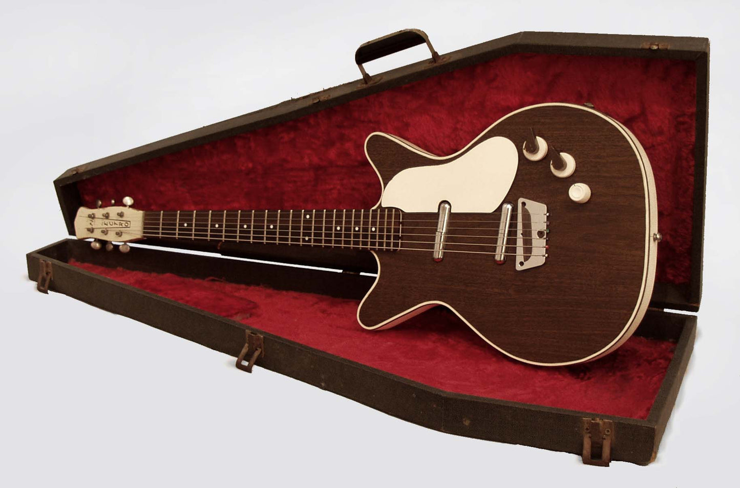 Danelectro Deluxe Model #6027 Semi-Hollow Body Electric Guitar (1962)