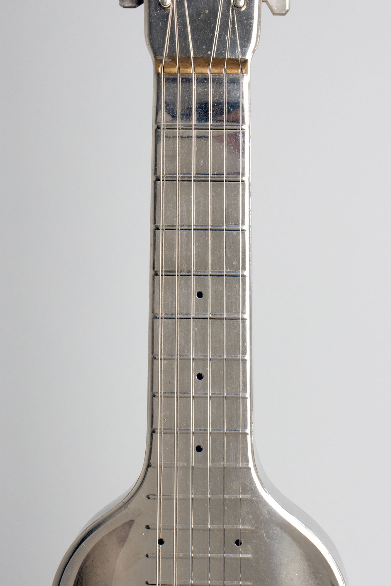 Rickenbacker Silver Hawaiian Lap Steel Electric Guitar (1937)