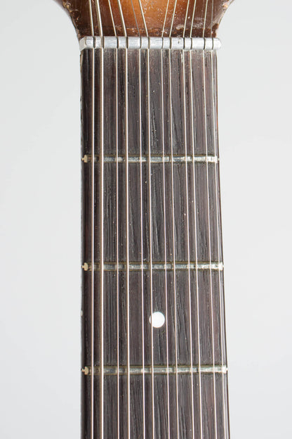 Danelectro Bellzouki Model 7010 12 String Semi-Hollow Body Electric Guitar (1965)