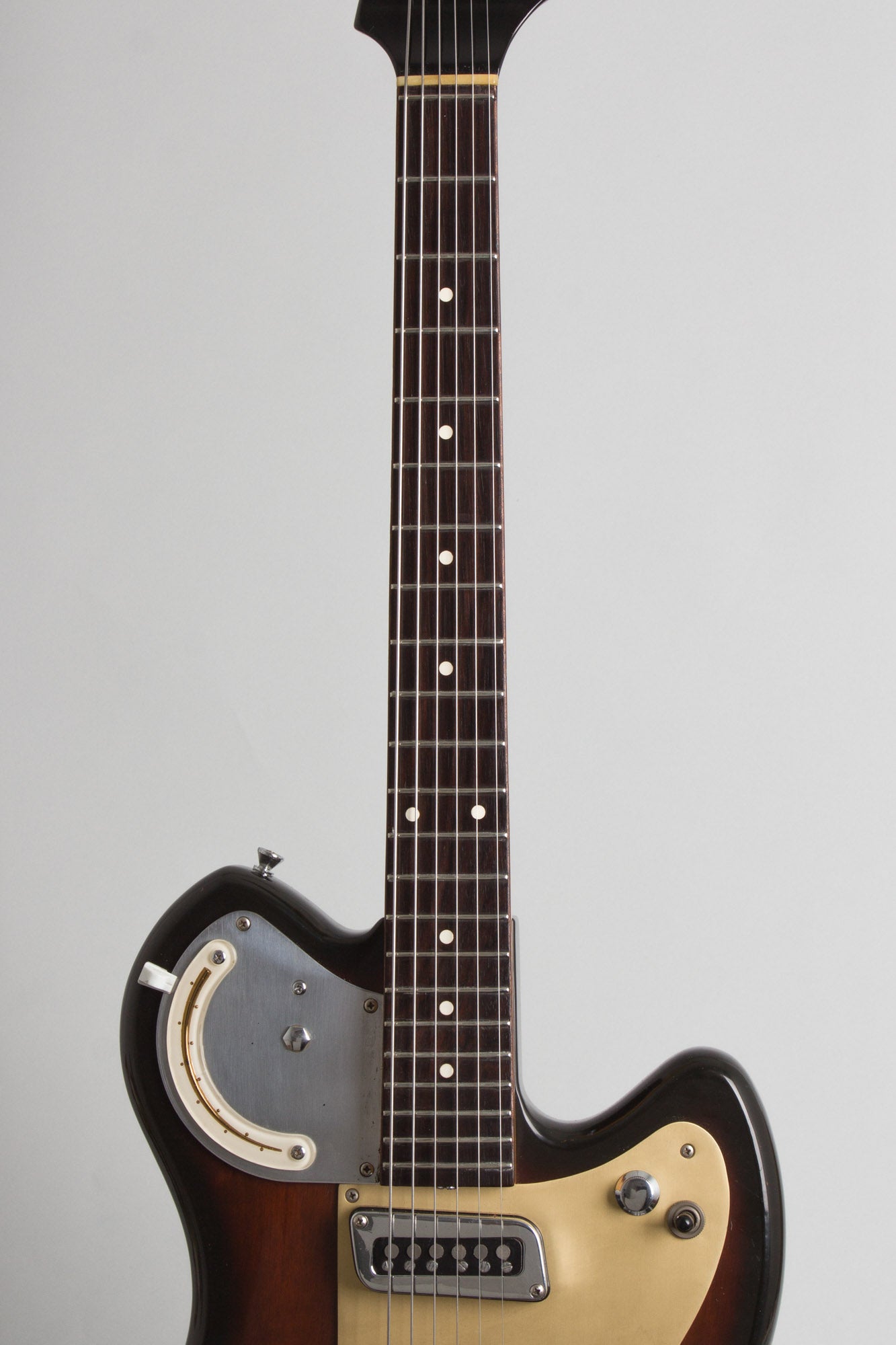 Meazzi Hollywood Jupiter Solid Body Electric Guitar (1965)