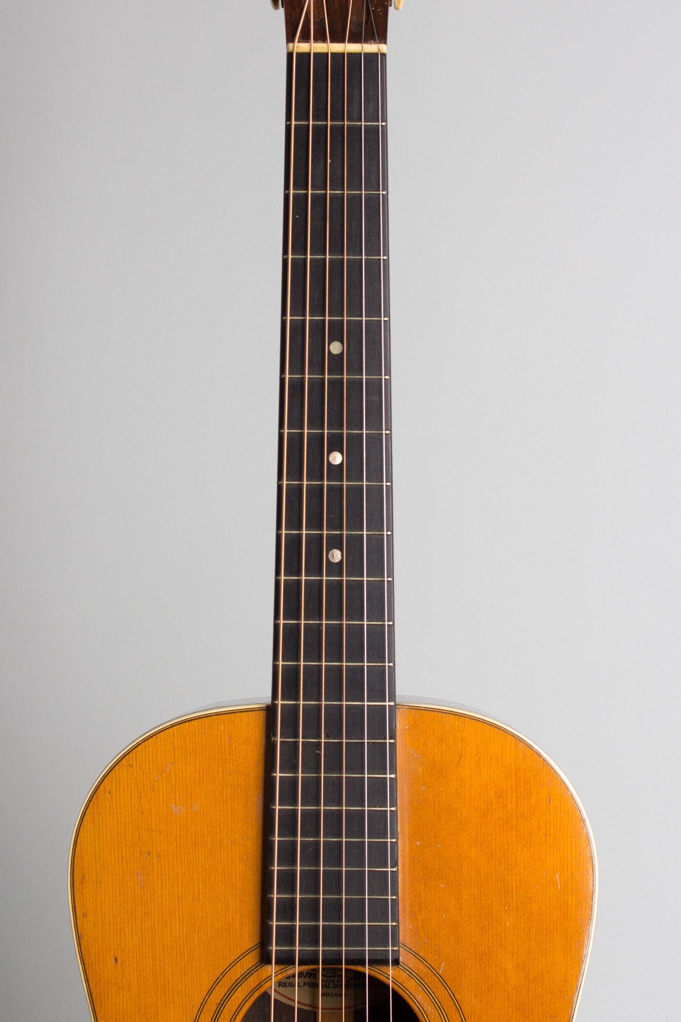 Regal Custom Built Style 5 Flat Top Acoustic Guitar (1930)