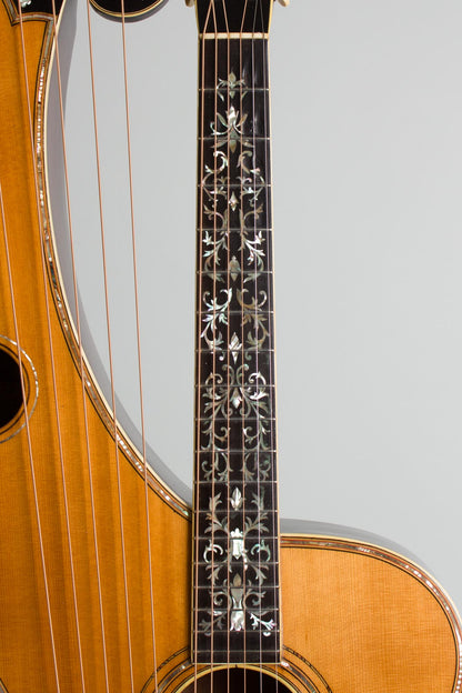 Larson Brothers Dyer Symphony Style 8 5-Bass Harp Guitar (1910)
