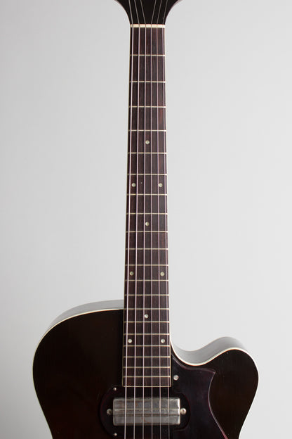 Harmony Silvertone H-61 Arch Top Hollow Body Electric Guitar (1958)