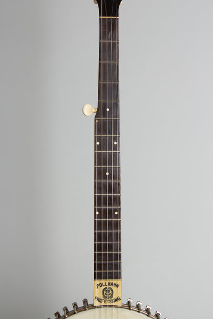 August Pollmann Royal Professional 50-bracket 5 String Banjo (1890)