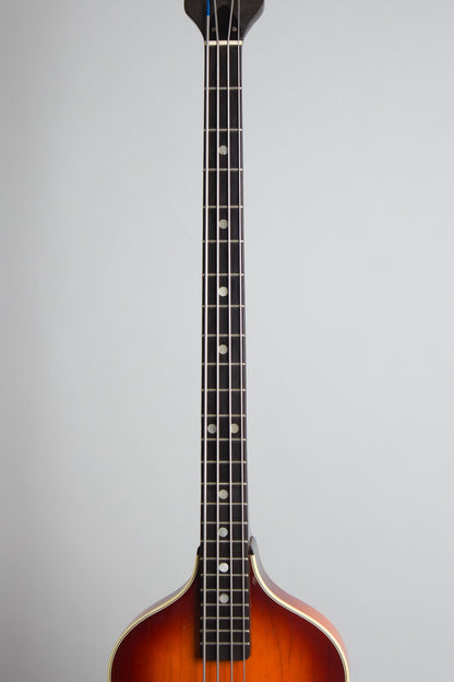 Hoyer Model 43 London Bass Semi-Hollow Body Electric Bass Guitar (1967)