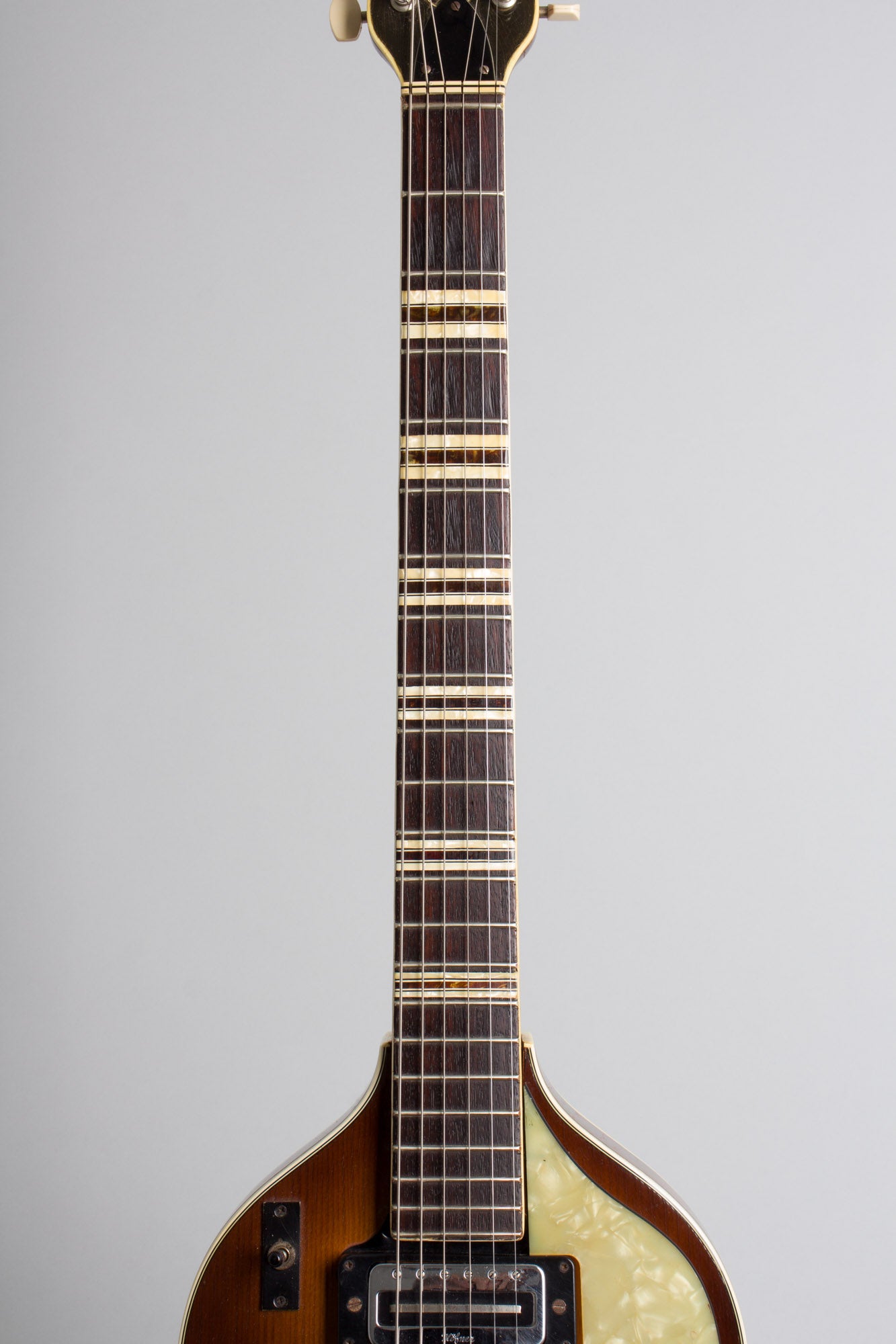 Hofner Model 459TZ Semi-Hollow Body Electric Guitar (1968)