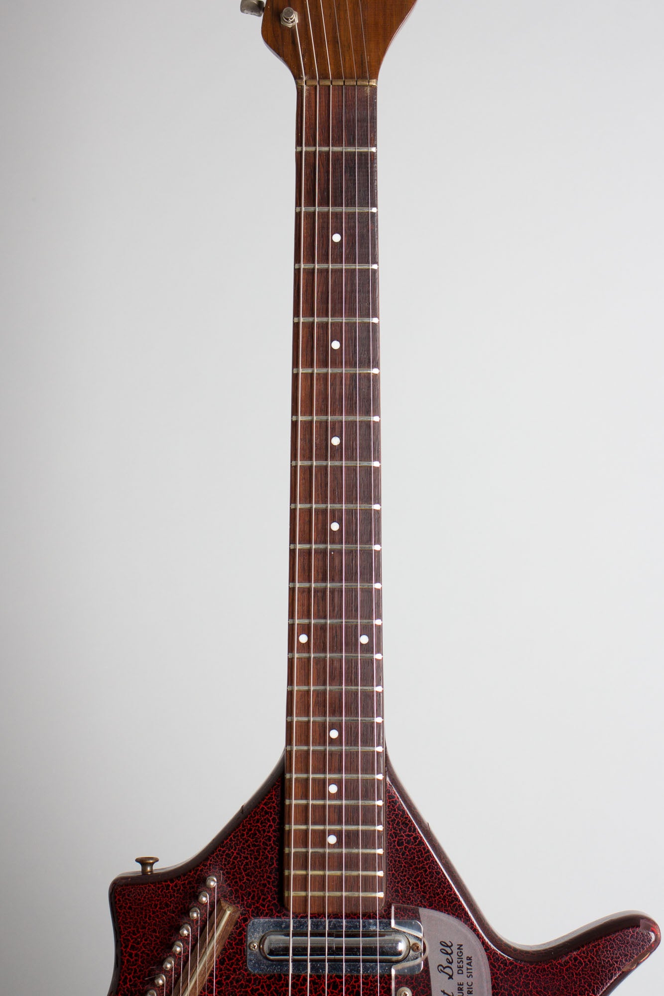 Danelectro Coral Vincent Bell Sitar Semi-Hollow Body Electric Guitar (1967)