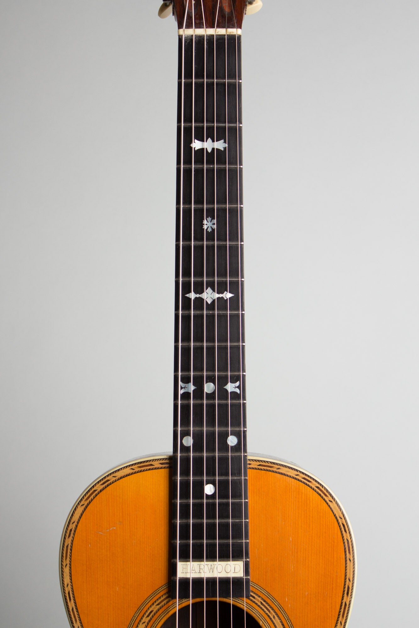 Harwood Flat Top Acoustic Guitar (1910)