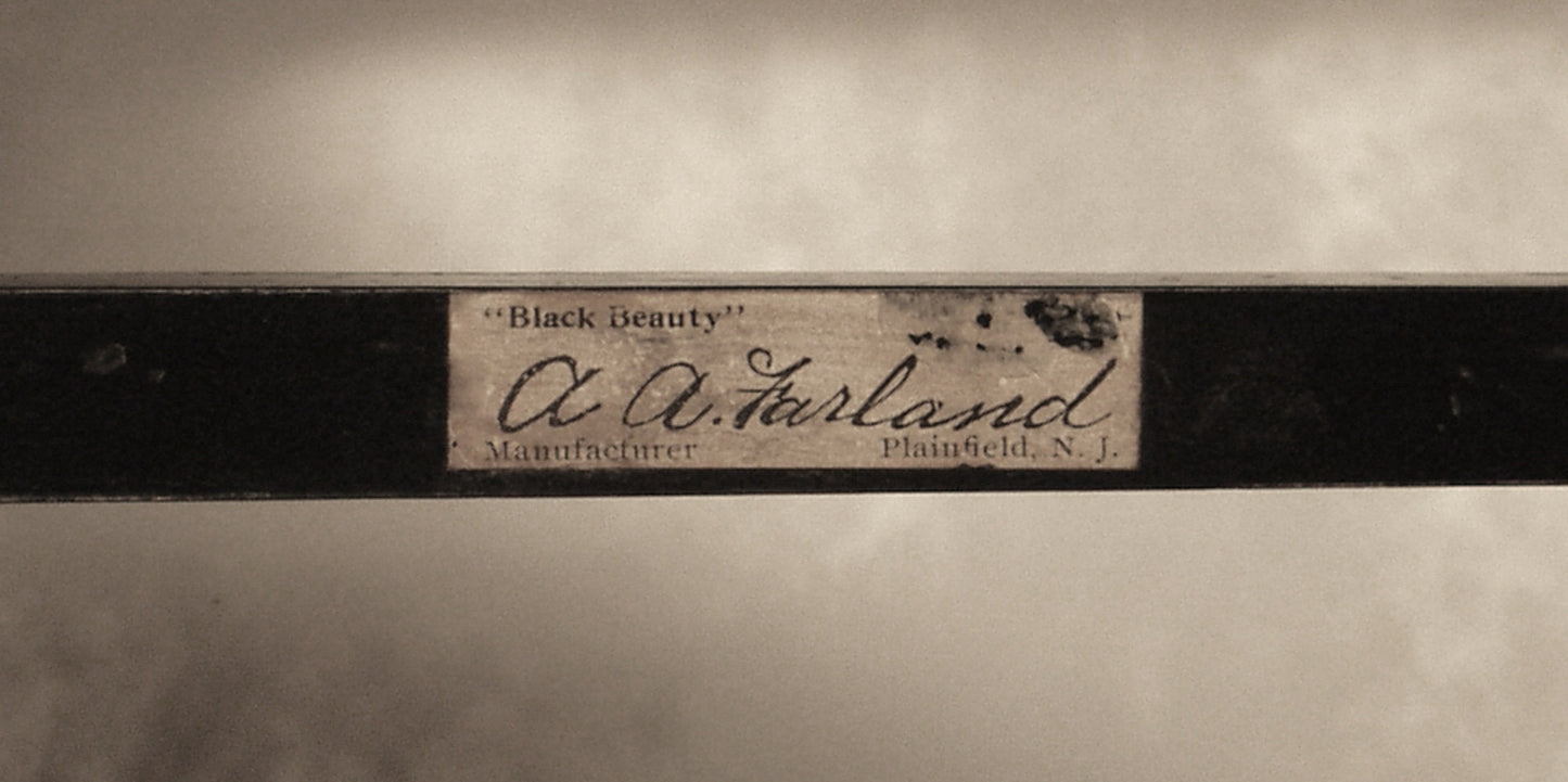 A. A. Farland Black Beauty 5 String Banjo (1915)