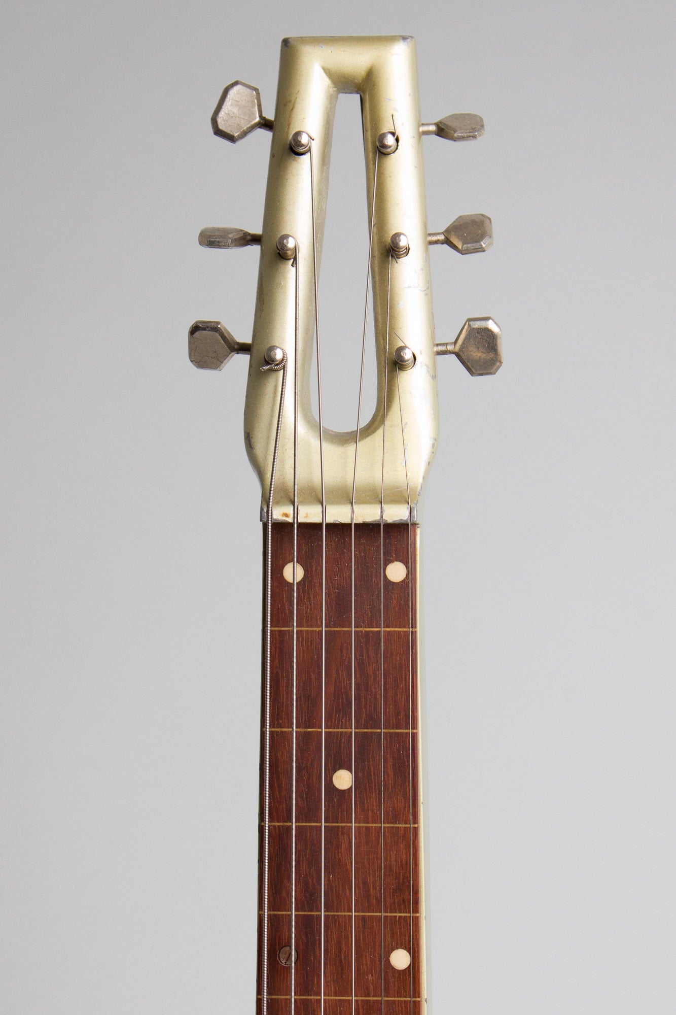 National-Dobro Corp. Bronson Singing Electric Lap Steel Electric with Matching Amplifier Guitar (1935)