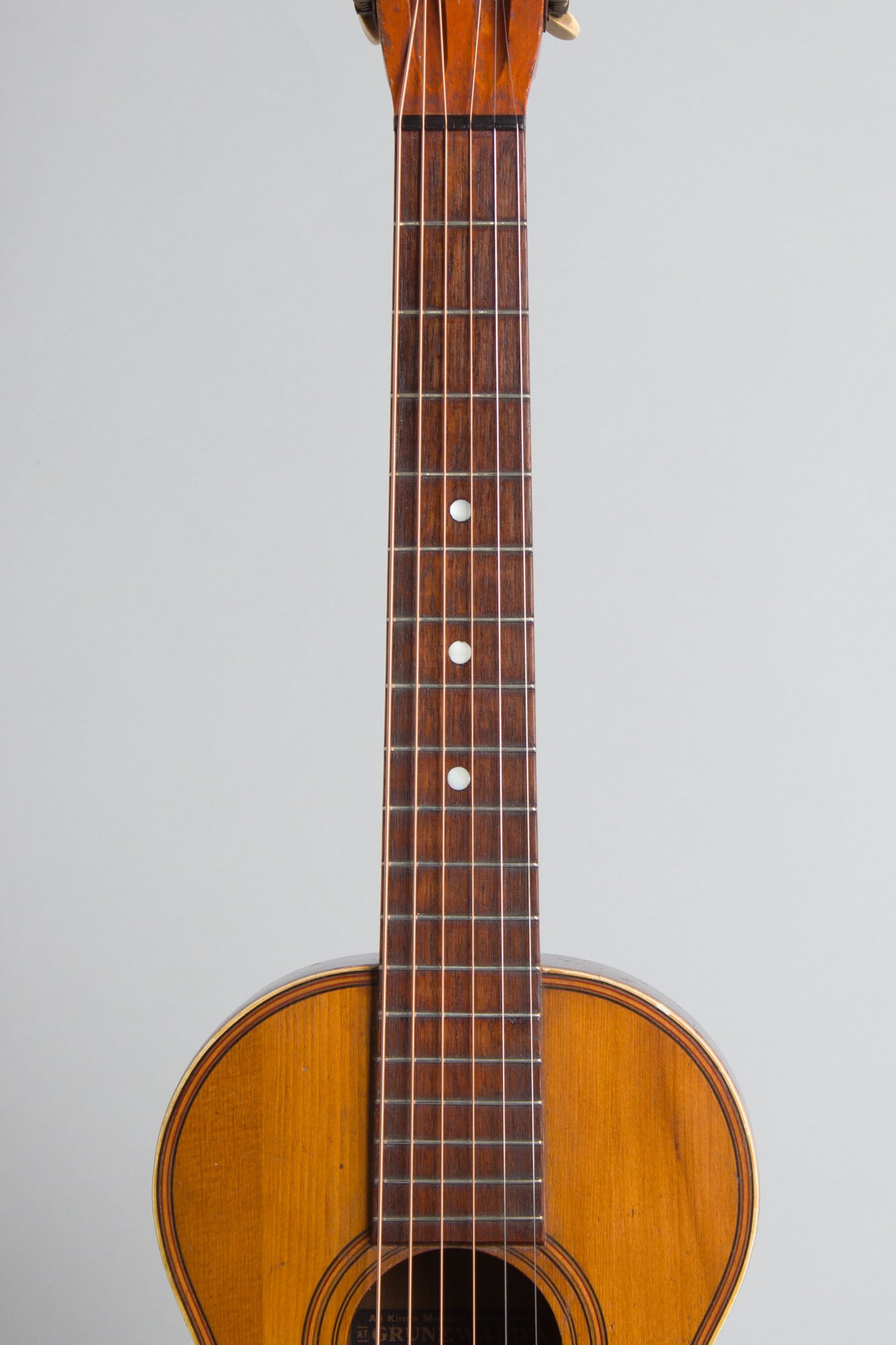 Grunewald 3/4 Size Flat Top Acoustic Guitar (1905)