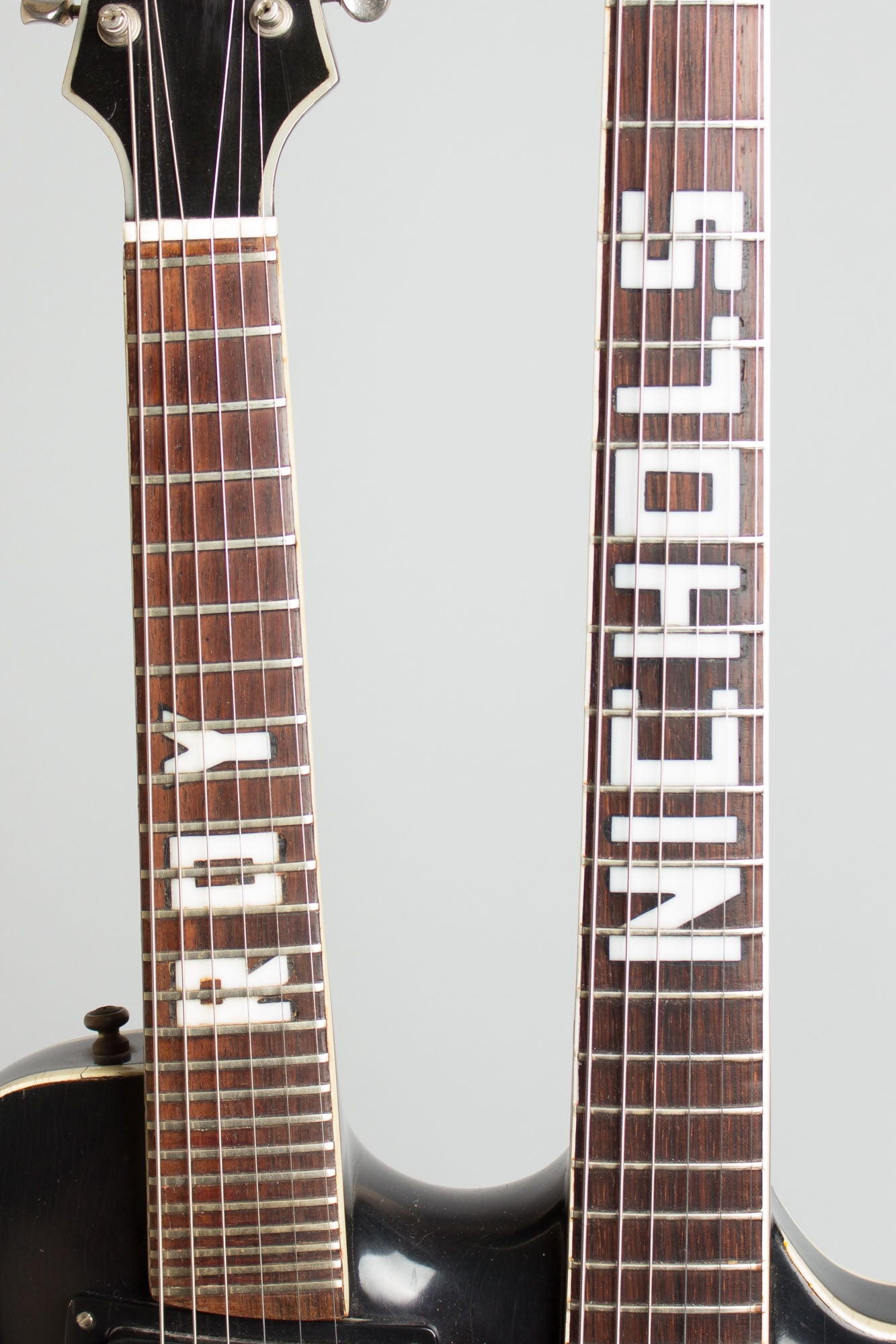 Mosrite Doubleneck Owned and played by Roy Nichols, Arch Top Hollow Body Electric Guitar (1959)
