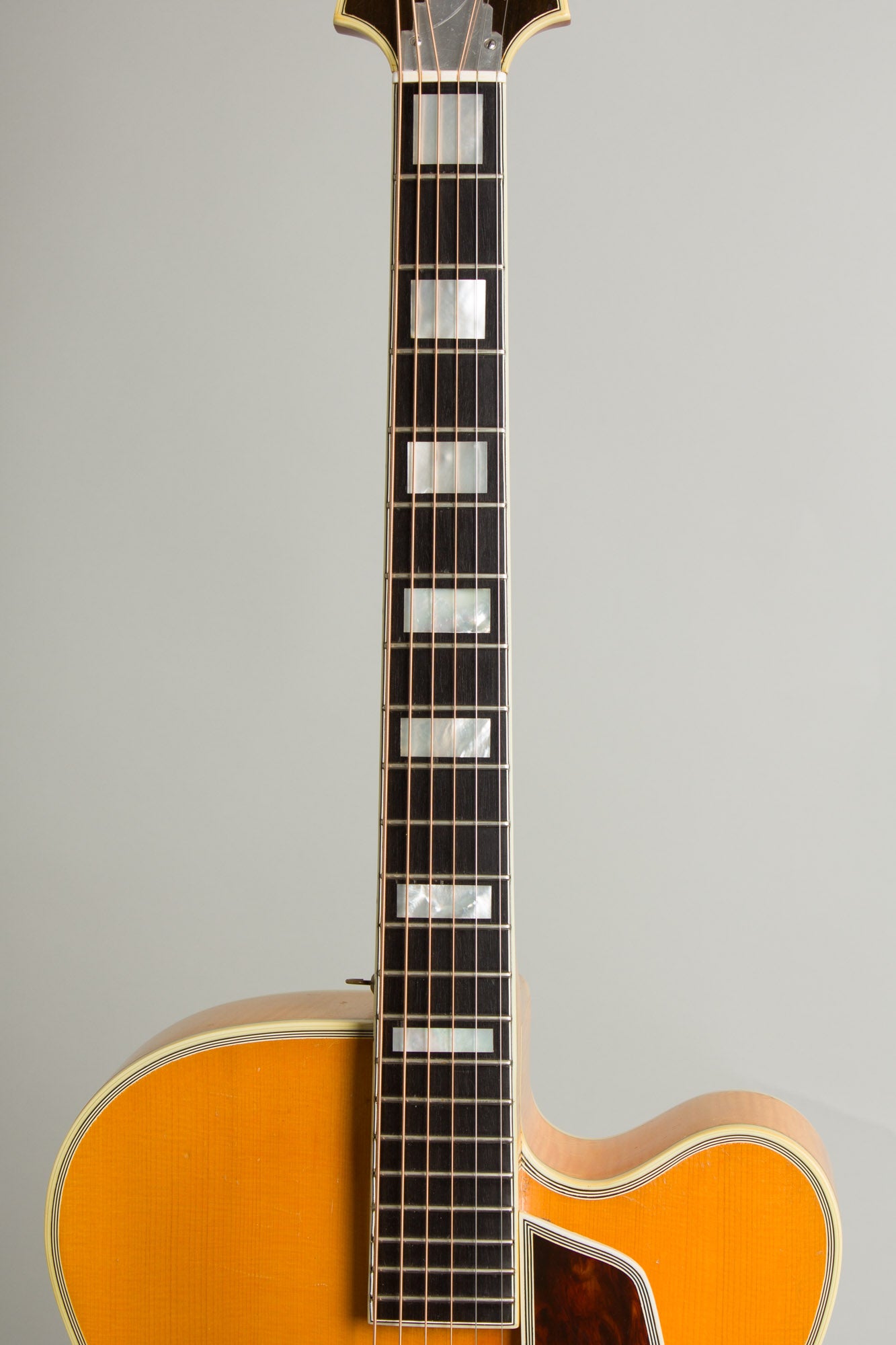 D'Angelico Excel Cutaway Arch Top Acoustic Guitar (1960)