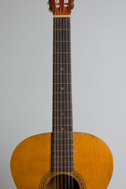 Oscar Schmidt C. Bruno & Son Lyra Model 493 12 String Flat Top Acoustic Guitar (1925)