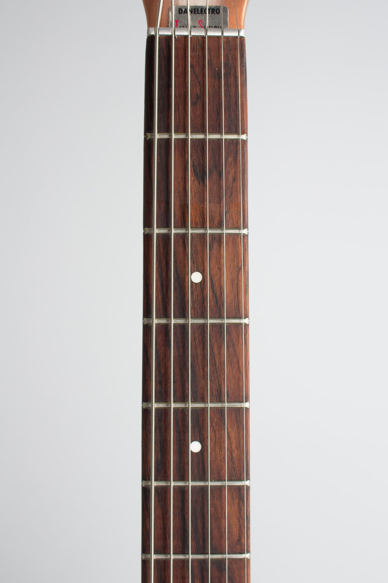 Danelectro Longhorn Model 4623 Electric 6-String Bass Guitar (1963)