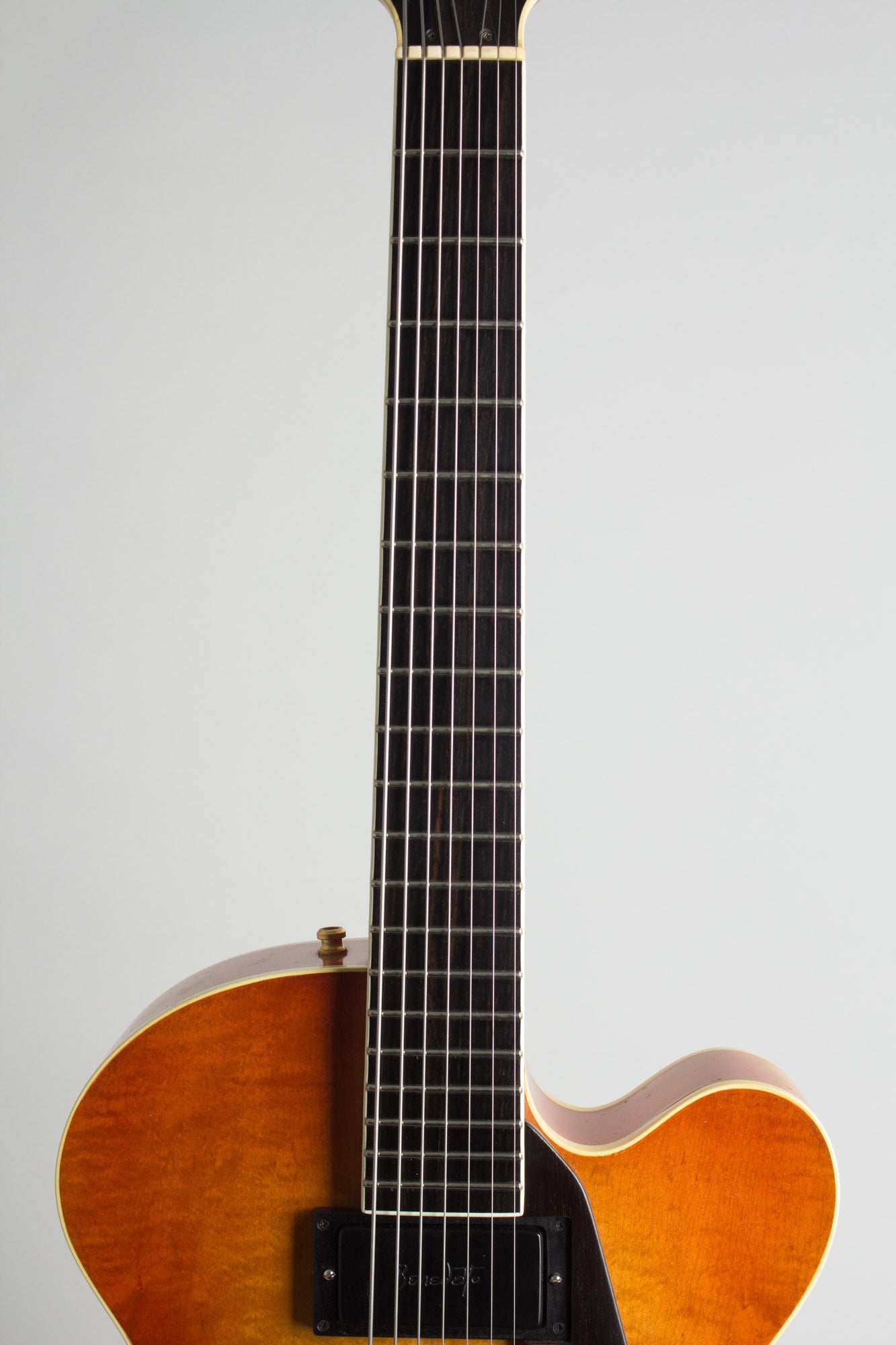 Borys B120-7 Deluxe 7 string Arch Top Electric Guitar (1993)