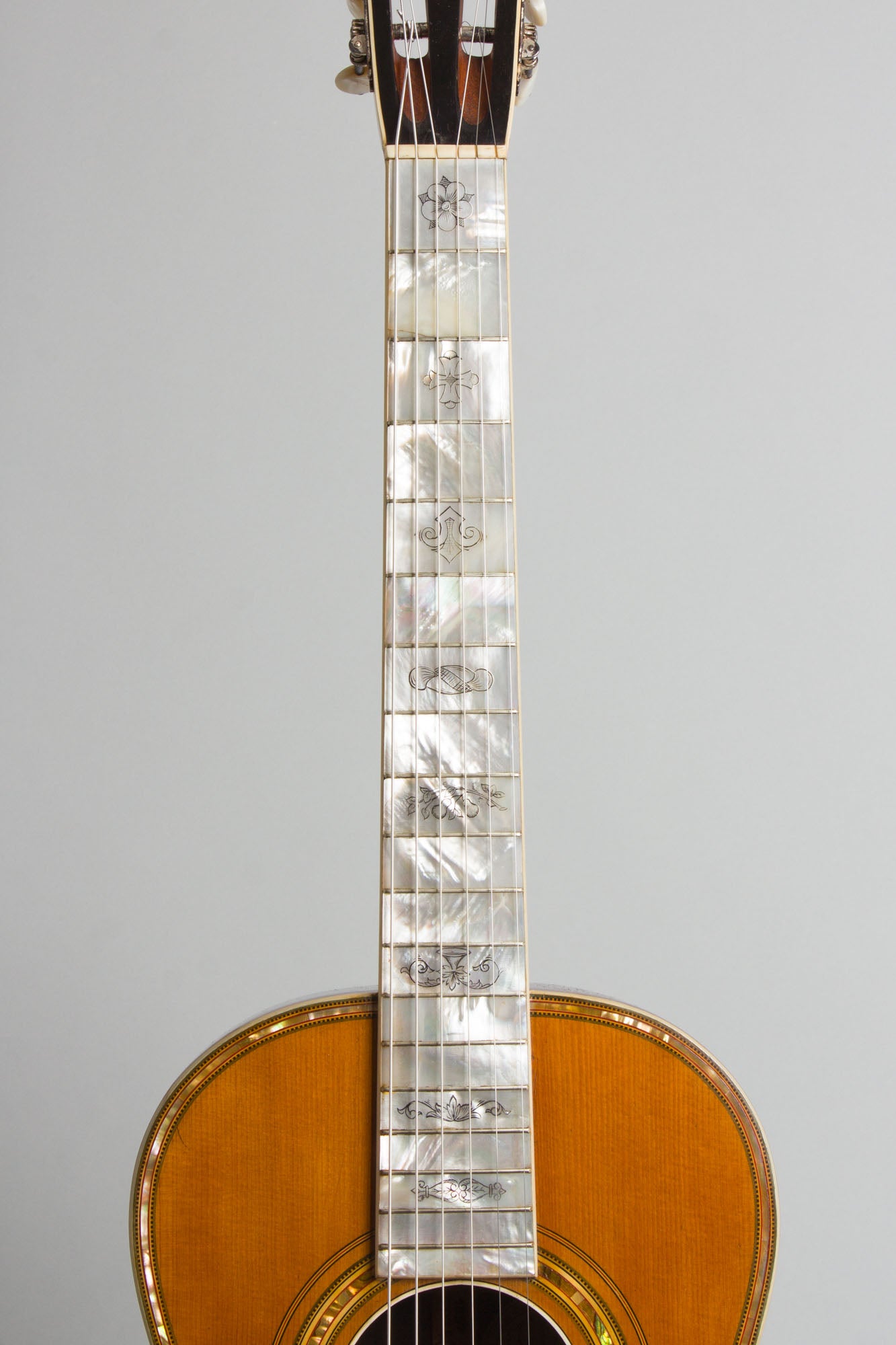 Washburn Style 388 Flat Top Acoustic Guitar (1900)