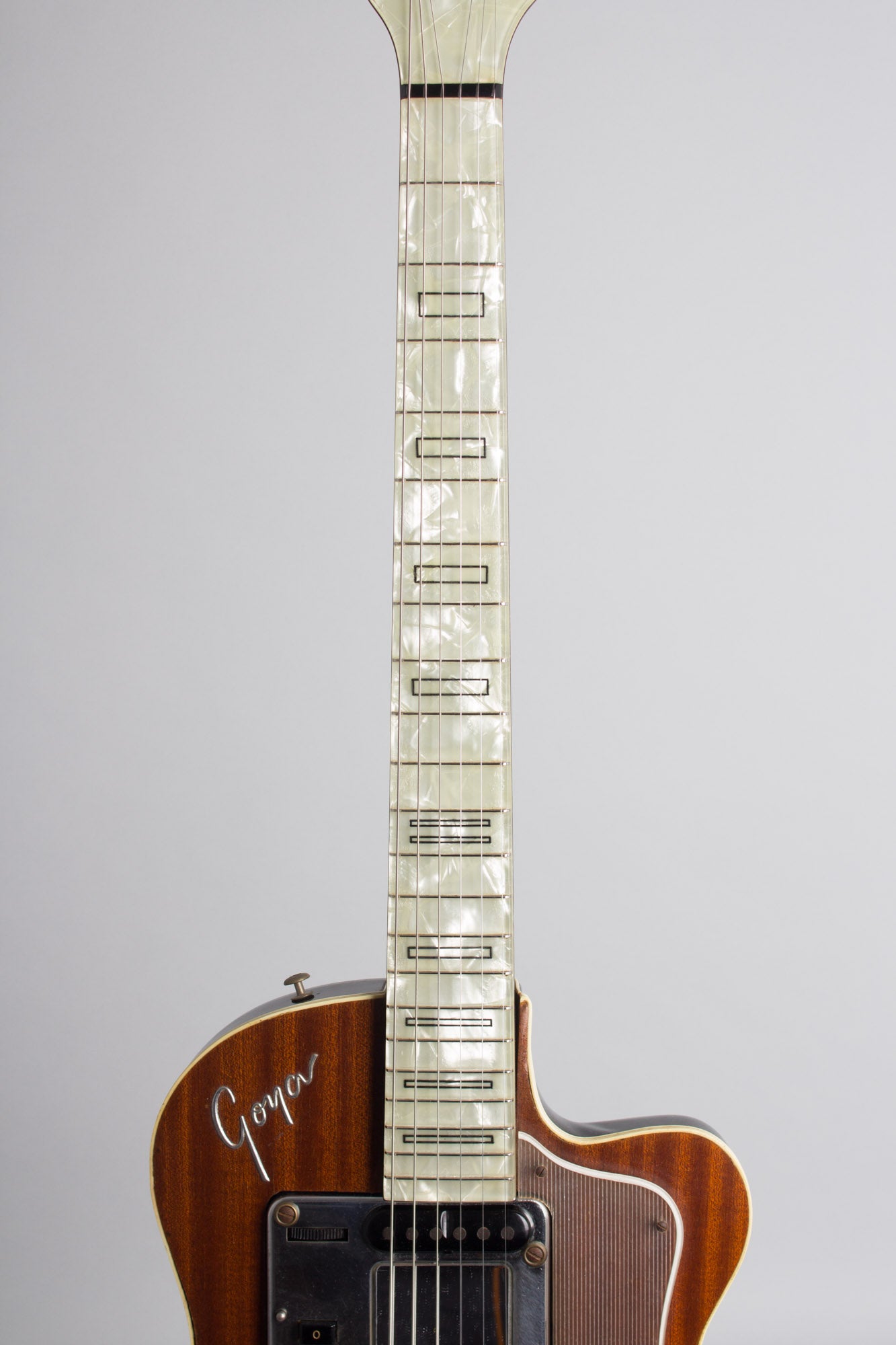 Hagstrom Goya Model 90 Semi-Hollow Body Electric Guitar (1960)