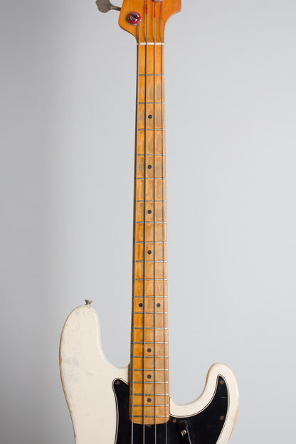 Fender Slab Body Precision Solid Body Electric Bass Guitar (1966)