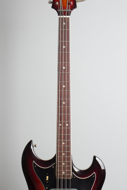 Hagstrom H-8 8-String Bass Solid Body Electric Bass Guitar (1968)