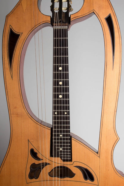 Luigi Mozzani Lyre Harp Guitar (1905)