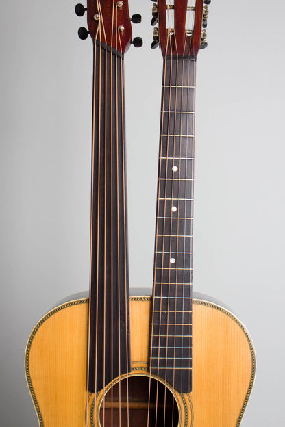 Harmony Supertone #12E 650 1/4 Harp Guitar (1918)