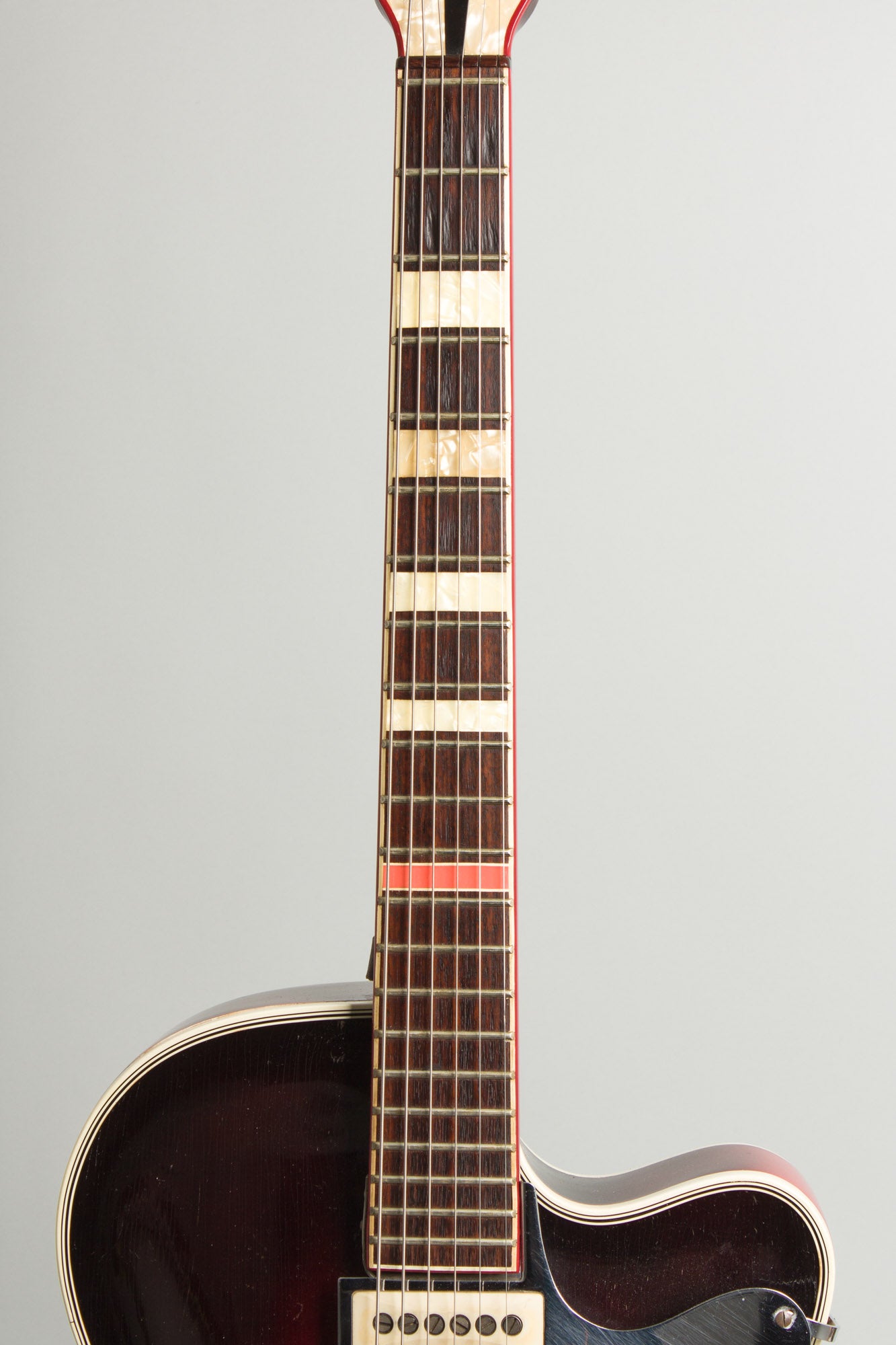 Framus Grand Star Black Rose Model 5/125 Arch Top Hollow Body Electric Guitar (1962)
