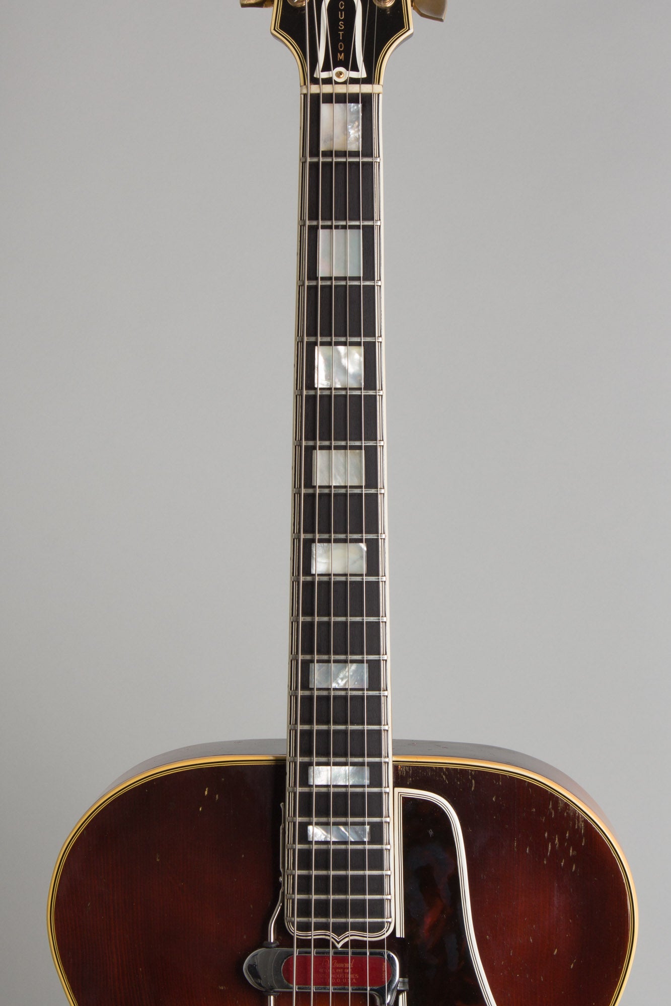 Gibson L-5 With DeArmond Rhythm Chief Arch Top Acoustic Guitar (1945)