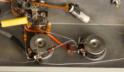 Newcomb Pathfinder Model E-20 w/ Jensen Imperial Reproducer CA-12 Speaker Owned and Used by Tom Verlaine Head and Cabinet Amplifier (1940s/1965)
