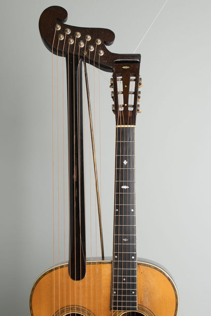 Larson Brothers Stahl 10 Sub-Bass Harp Guitar (1912)