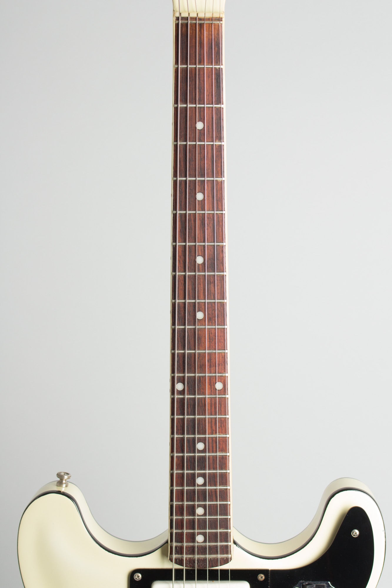 Standel Custom Deluxe Model 102 Thinline Hollow Body Electric Guitar (1966)