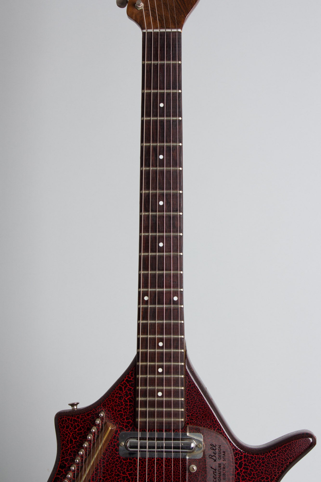 Danelectro Coral Vincent Bell Sitar Semi-Hollow Body Electric Guitar (1967)