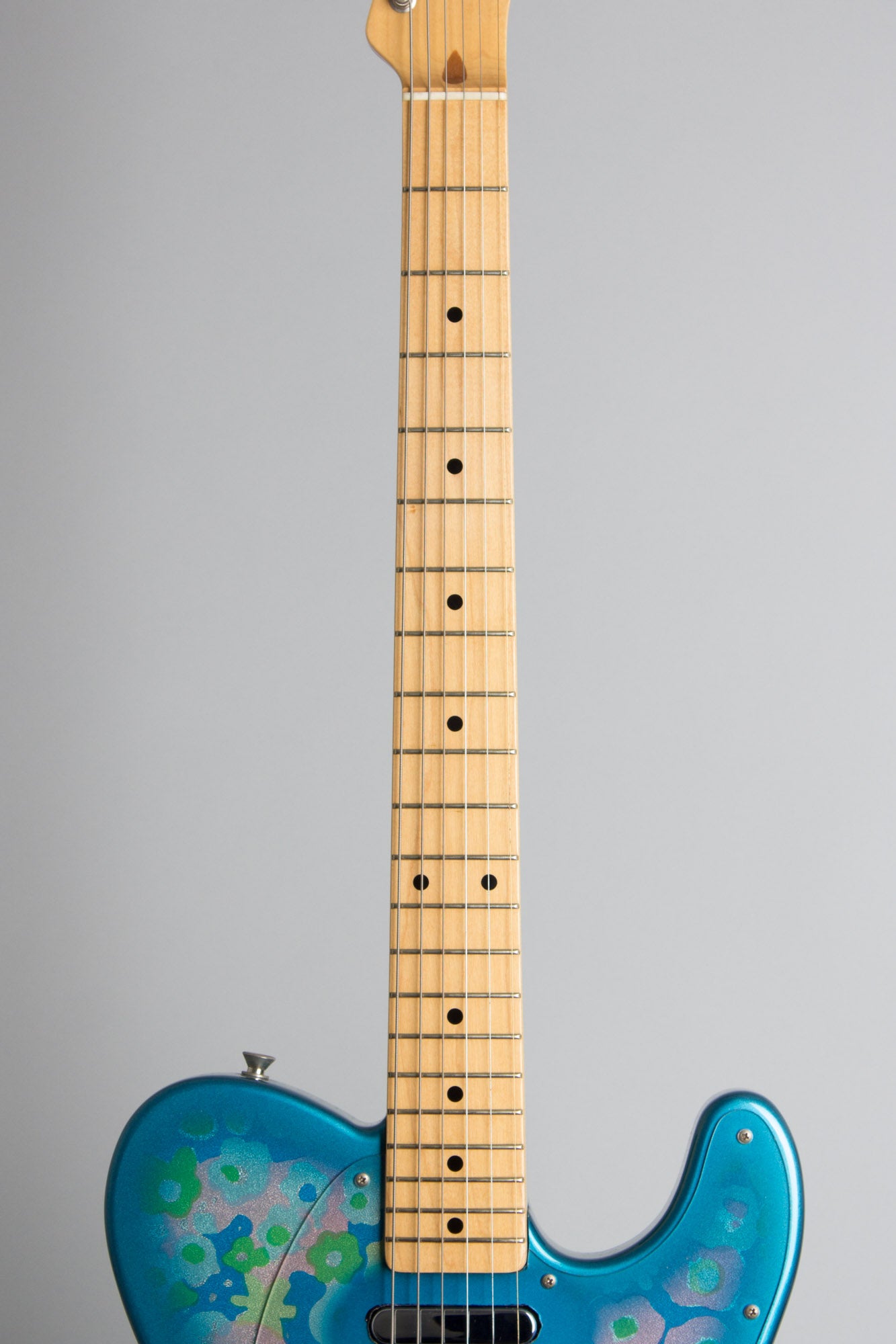 Fender Blue Floral Telecaster Solid Body Electric Guitar (2006)