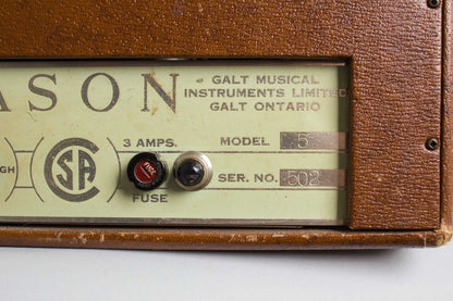 Galt Musical Instruments The Mason Model 5 Tube Amplifier (1954)