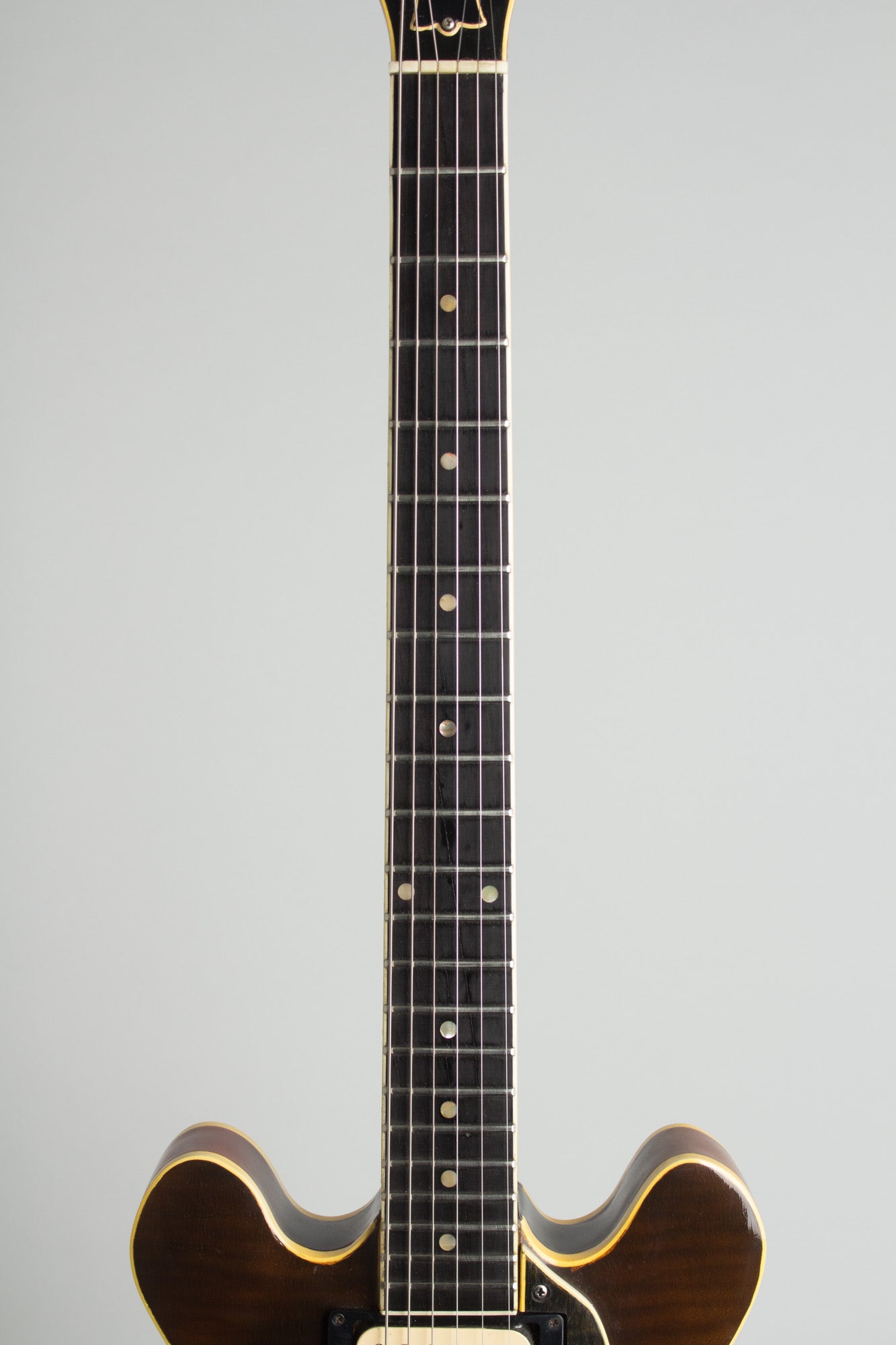 Steve Carr Mini-335 Owned and used by Elliott Sharp Semi-Hollow Body Electric Guitar (1981)