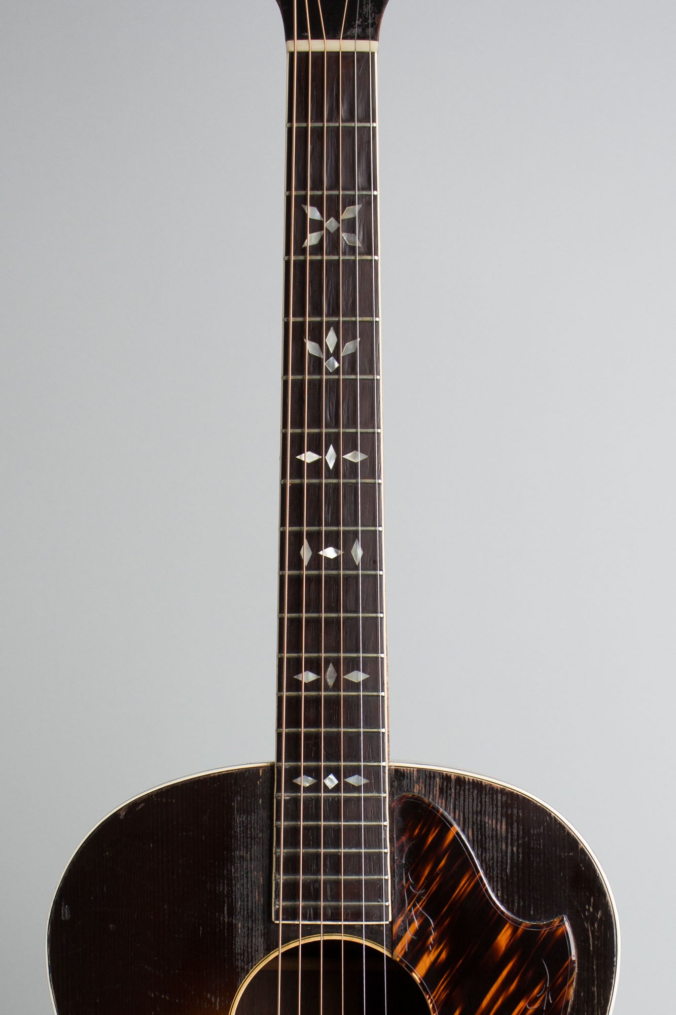 Gibson Recording King Ray Whitley Jumbo Model 1027 Flat Top Acoustic Guitar (1939)