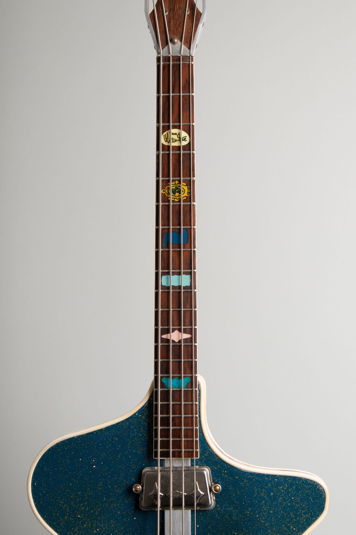 Wandre Waid Bass Semi-Hollow Body Electric Bass Guitar (1962)