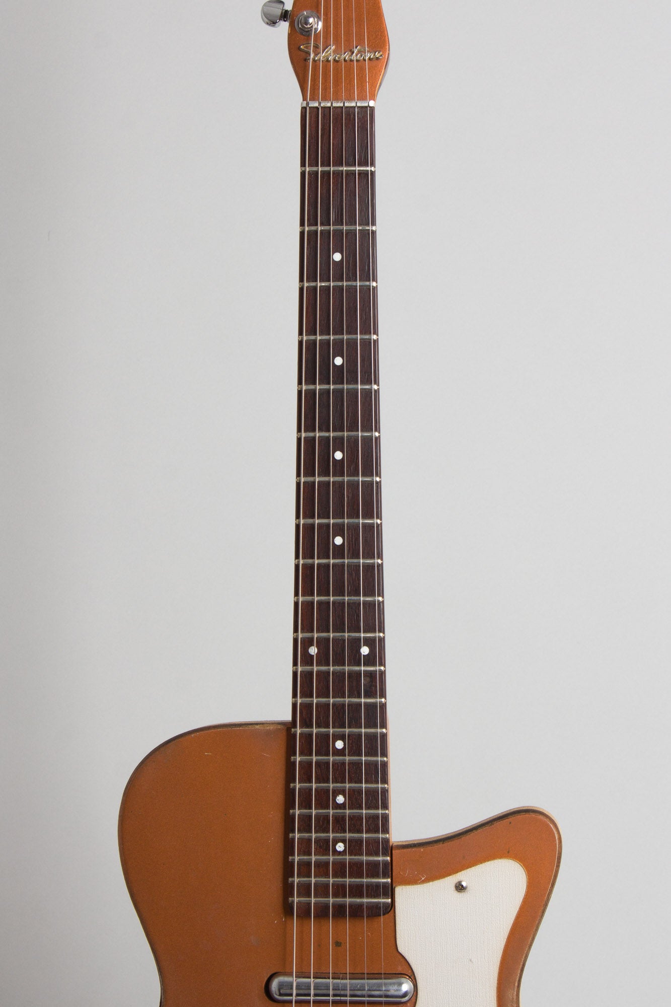 Danelectro Silvertone Model 1415L Semi-Hollow Body Electric Guitar (1960)