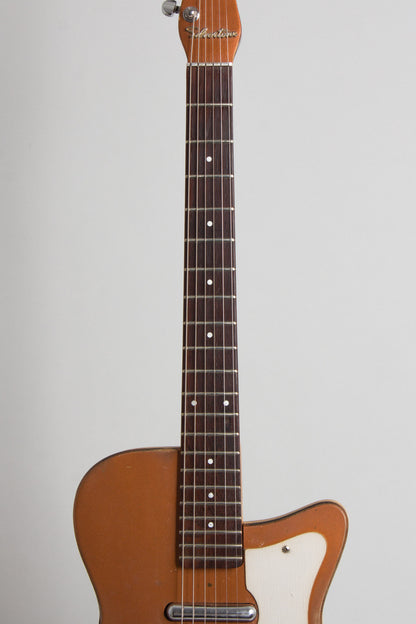 Danelectro Silvertone Model 1415L Semi-Hollow Body Electric Guitar (1960)