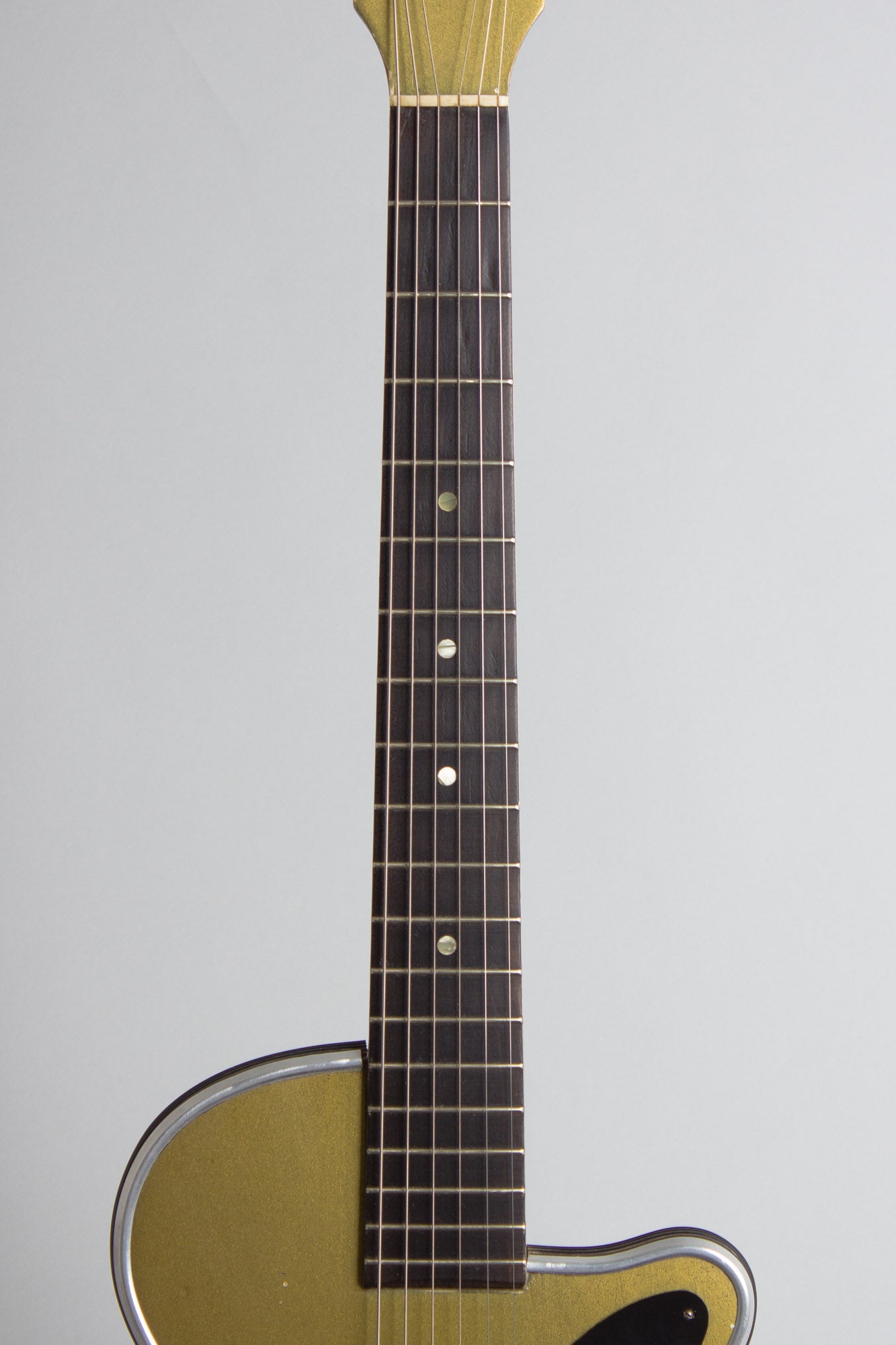 Harmony Silvertone Stratotone Newport Model H-42/2 Solid Body Electric Guitar (1956)