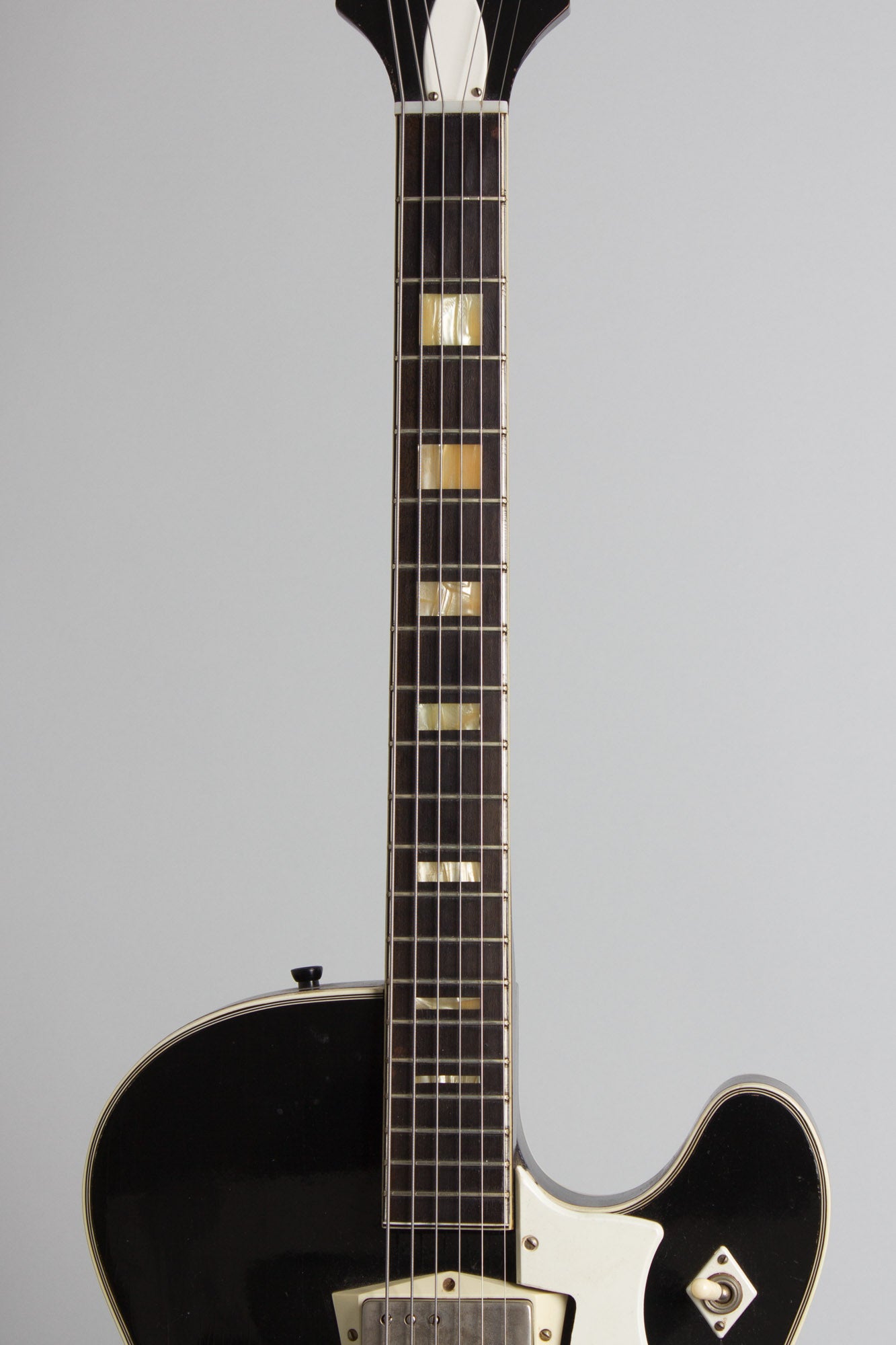 Harmony Silvertone Model 1446L Thinline Hollow Body Electric Guitar (1962)