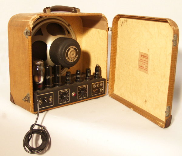 Gibson EH-150 Tube Amplifier (Aug. 1937)