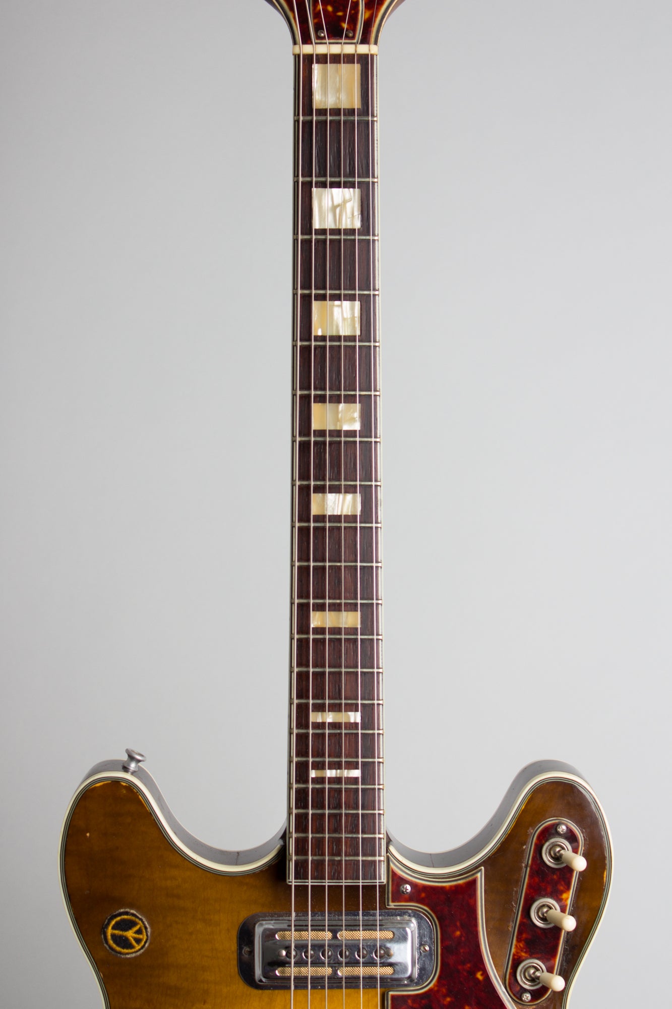 Harmony H-75 Thinline Hollow Body Electric Guitar (1960)