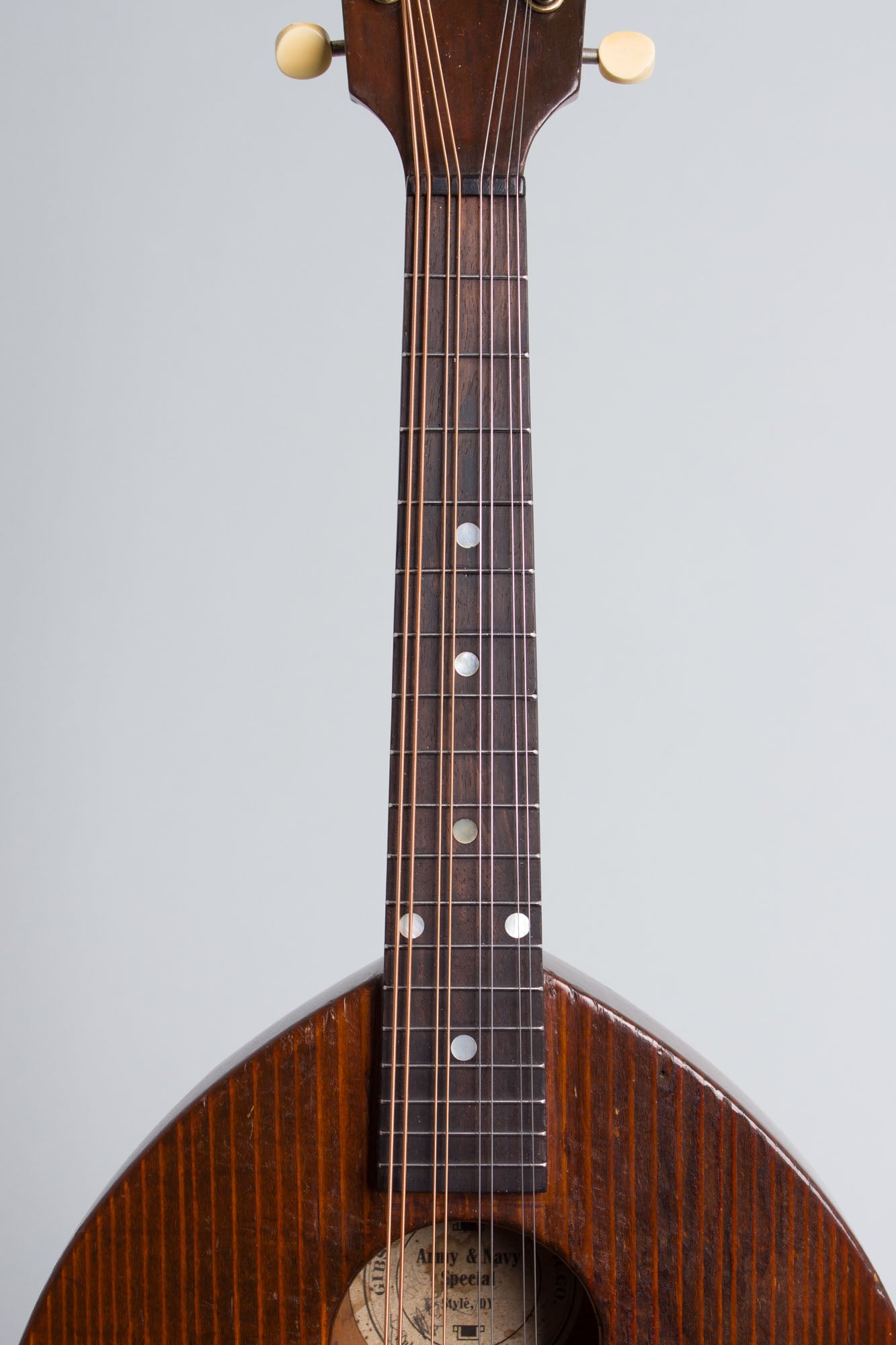 Gibson Style DY Army-Navy Special Flat Top Mandolin (1919)